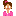 Girl face front