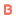 English Letter B