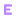 English Letter E